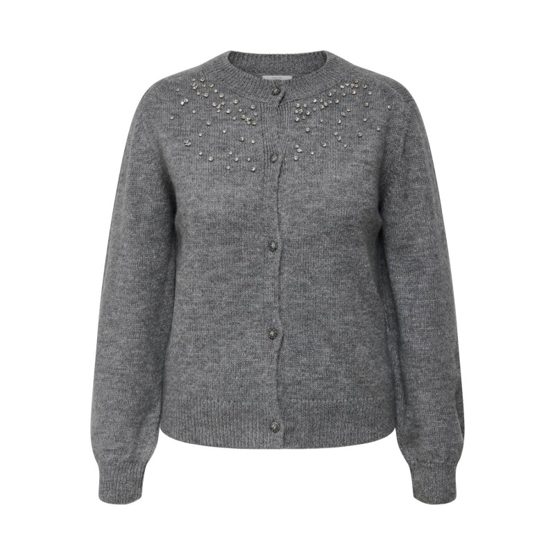 Chaqueta grey brillos