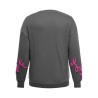 Sudadera flor fucsia