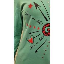 Camiseta "Lets go" laguna