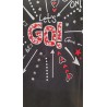 Camiseta "Lets go" negra