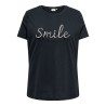 Camiseta perlas "Smile"