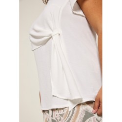 blusa "fina" blanca
