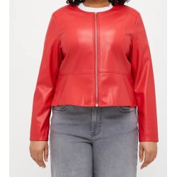 Chaqueta polipiel "Aramy"