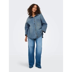 pantalon curvy willy "wide" ancho azul medio