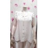 blusa canesú blanca