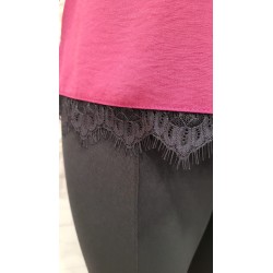 blusa puntillas morada