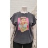 camiseta algodón drama