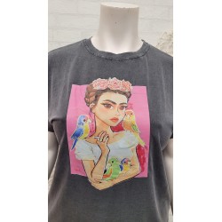 camiseta algodón drama