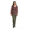 blusa gasa hilo de brillo