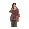blusa gasa hilo de brillo