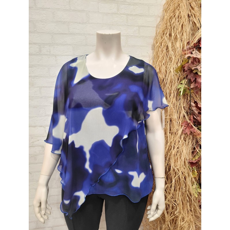 blusa capas azulón