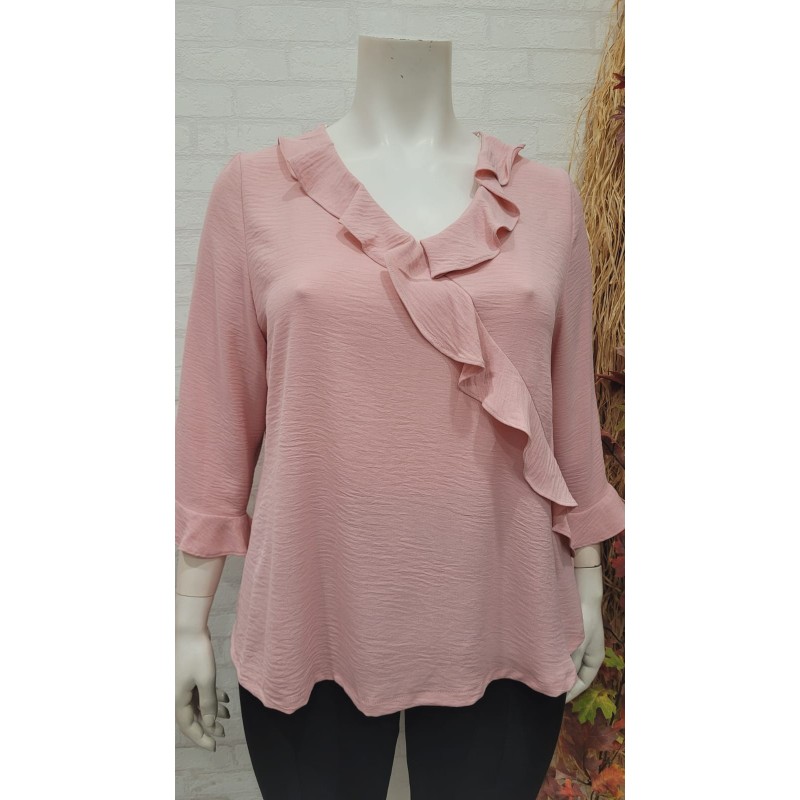 blusa Rosario Rosa