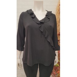 blusa Rosario negra