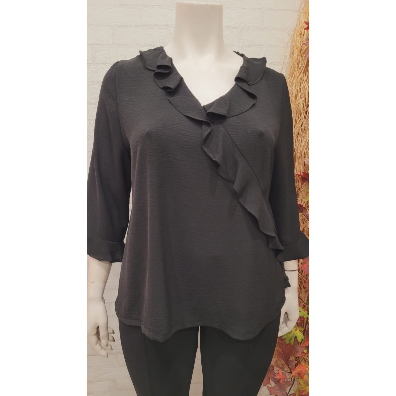 blusa Rosario negra