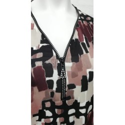 vestido Marianne ( en granate)