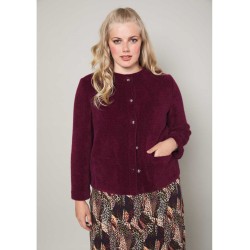 Chaqueta kristin granate
