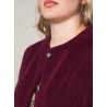 Chaqueta kristin granate