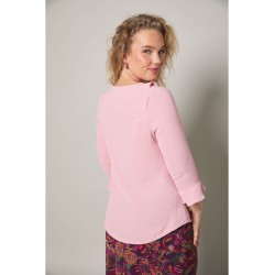 blusa Rosario Rosa