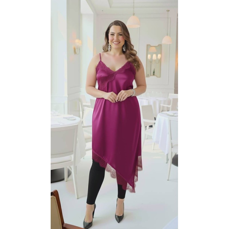 vestido lencero bugambilla