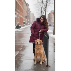 Chaqueta loa granate