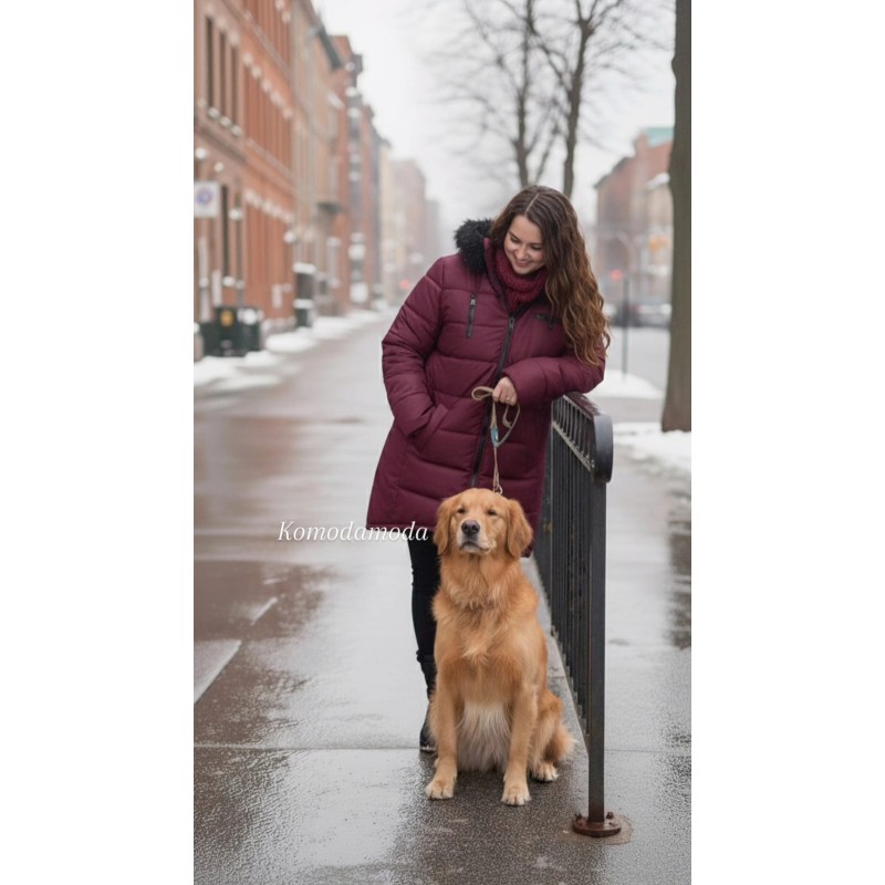 Chaqueta loa granate