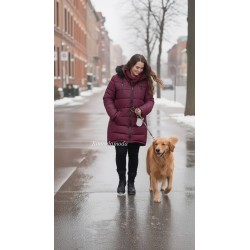 Chaqueta loa granate