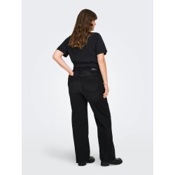 vaquero curvy wide recto negro