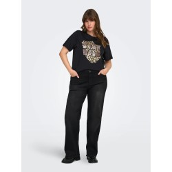 vaquero curvy wide recto negro