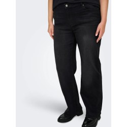 vaquero curvy wide recto negro