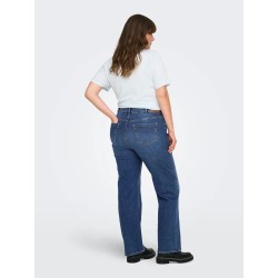 vaquero curvy mid azul