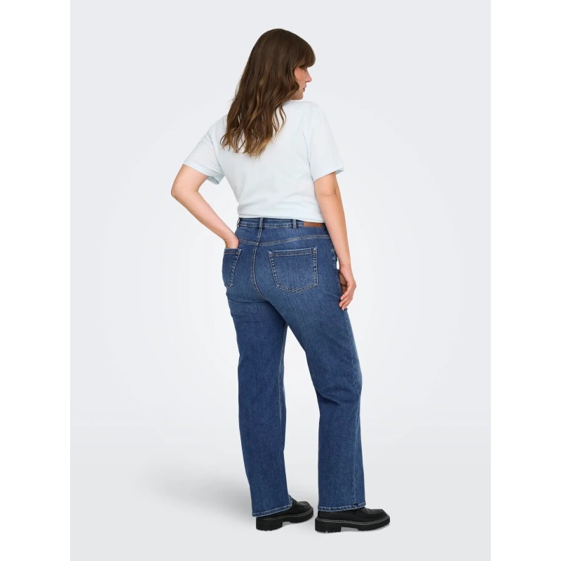 vaquero curvy mid azul