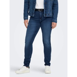 vaquero curvy augusta azul medio