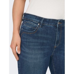 Vaquero curvy karla azul medio