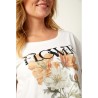Camiseta flower