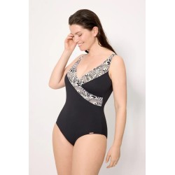 bañador reductor escote cruzado