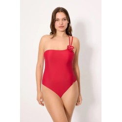 Bañador reductor aros flor crochet