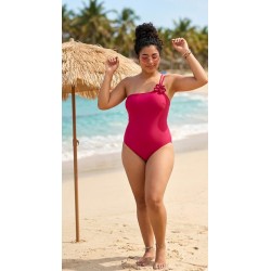 Bañador reductor aros flor crochet