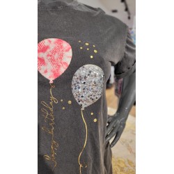 camiseta algodón "happy"