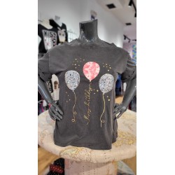 camiseta algodón "happy"