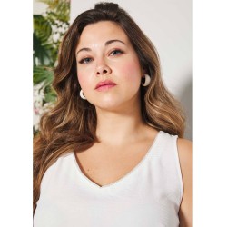 Top "Chantal" blanco