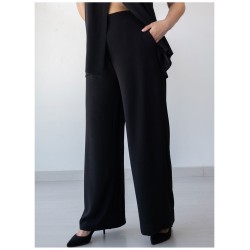 Pantalón fluido negro