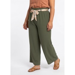 Pantalón lazada caqui