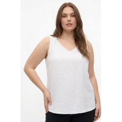 Top "Chantal" blanco