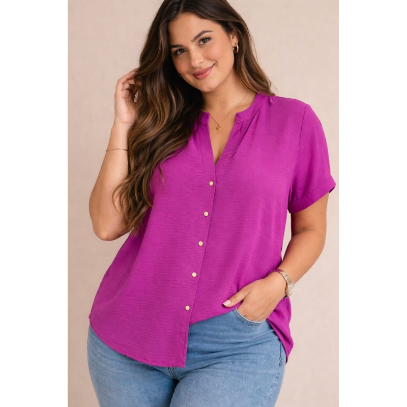 blusón básico morado